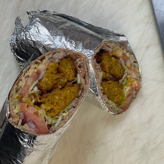 Falafel Wrap.