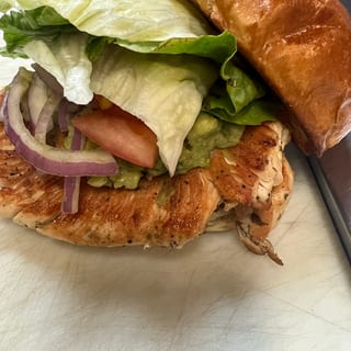 Grilled Chicken Avocado Sandwich