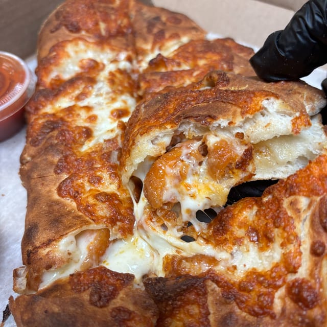 Chicken Parm Calzone.