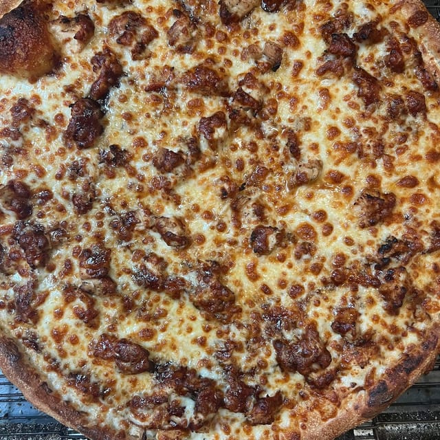 BBQ Pit Pizza.