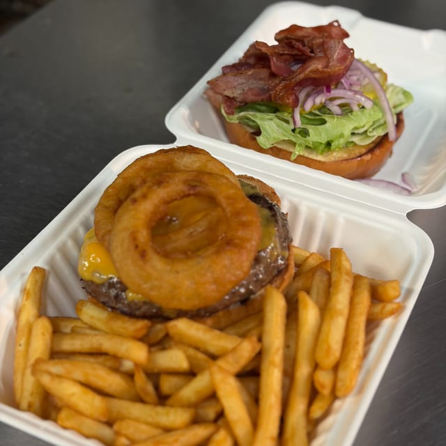The Cheddar Burger.