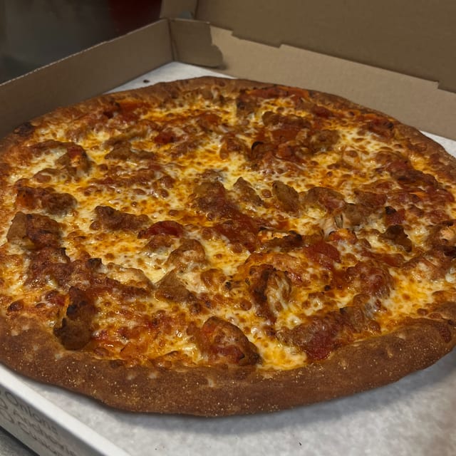 Chicken Parm Pizza.
