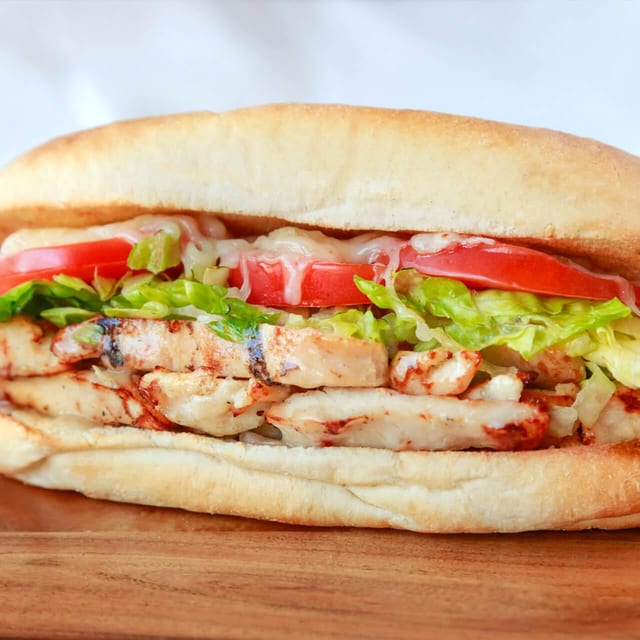 Grilled Chicken Sub.