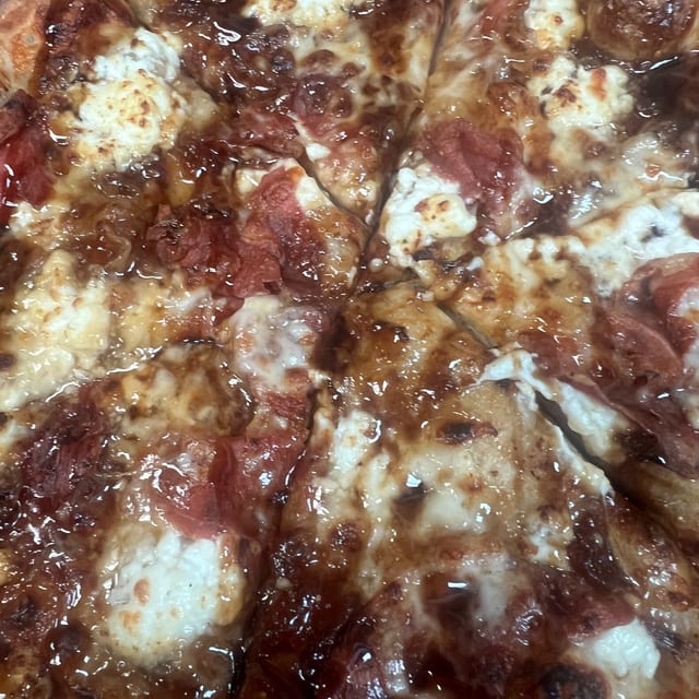 Fig & Prosciutto Pizza.