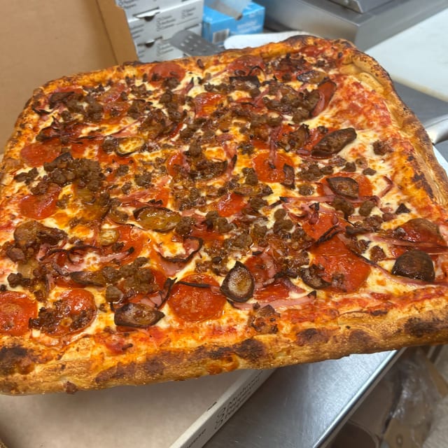 Meat Lovers Pizza.