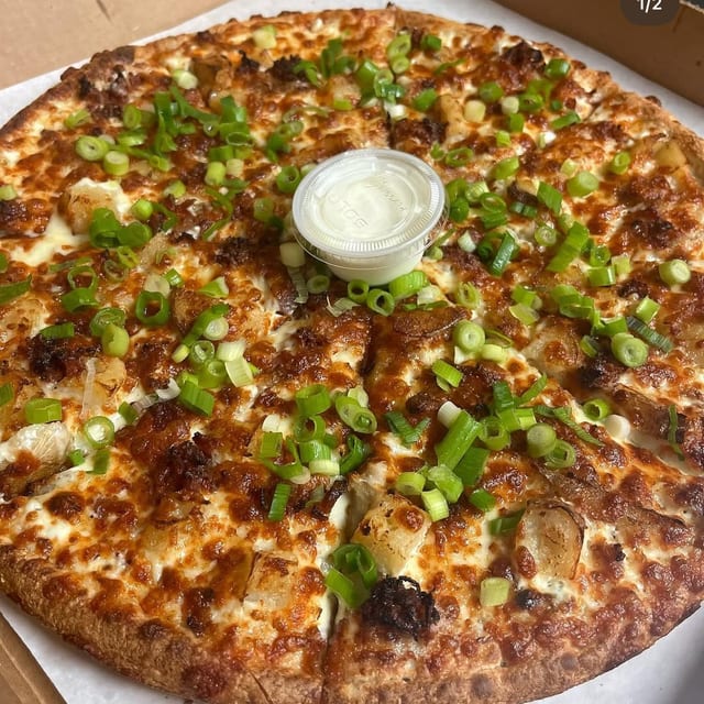 Potato Skin Pizza.
