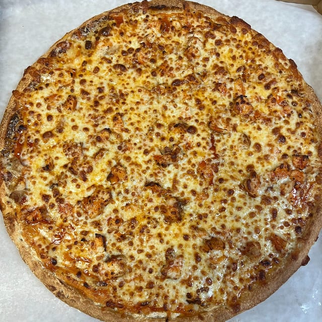 Buffalo Chicken Pizza.