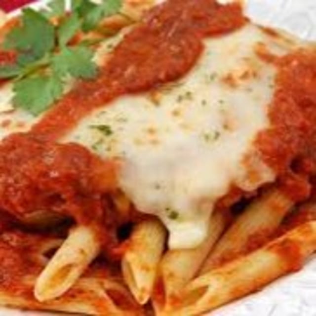 Veal Parm Pasta.