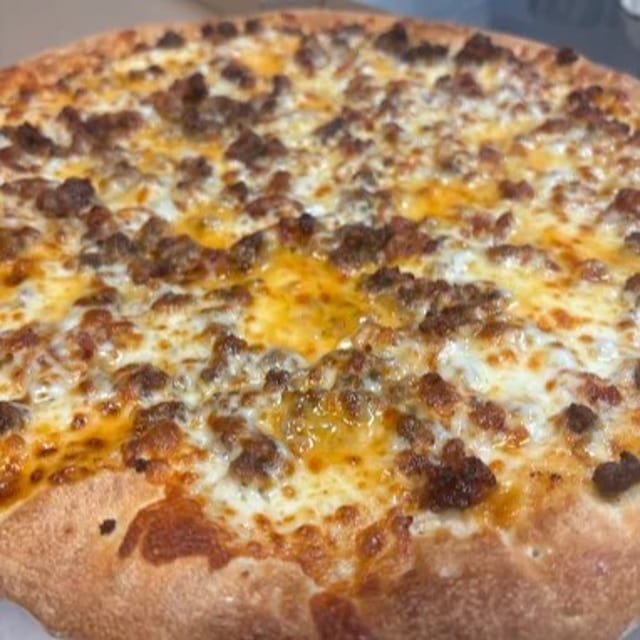 Bacon Cheeseburger Pizza.