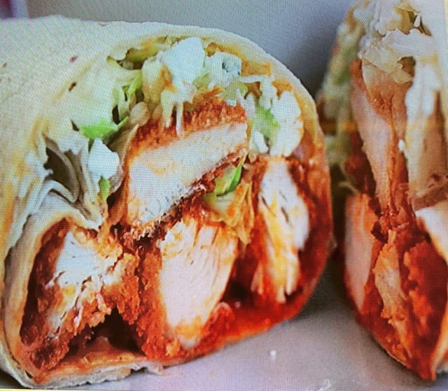 Chicken Cutlet Club Wrap.
